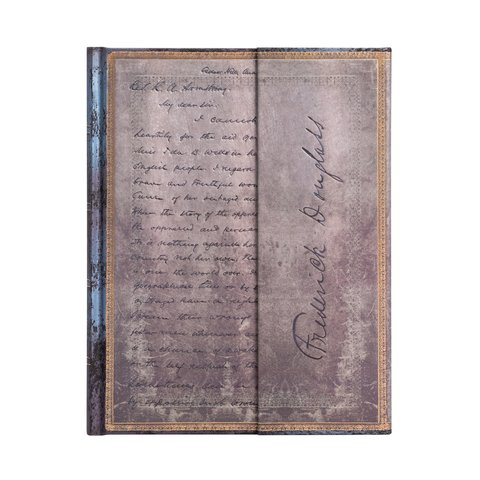 Frederick Douglass, Letter for Civil Rights, Embellished Manuscripts Collection, Hardcover, Ultra, Lined, Wrap Closure, 144 Pg, 120 GSM