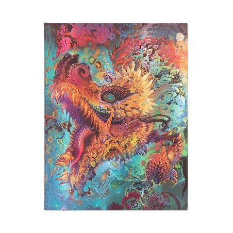 Humming Dragon, Android Jones Collection, Hardcover, Ultra, Lined, Elastic Band Closure, 144 Pg, 120 GSM