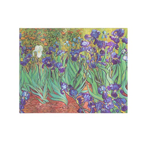 Van Gogh's Irises, Guest Book, Unlined, 144 Pg, 120 GSM