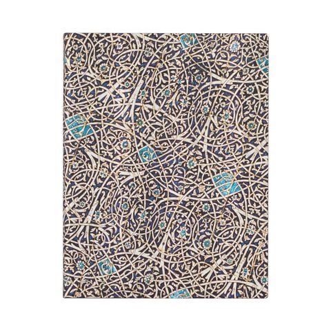 Granada Turquoise, Moorish Mosaic, Softcover Flexi, Ultra, Lined, 176 Pg, 100 GSM