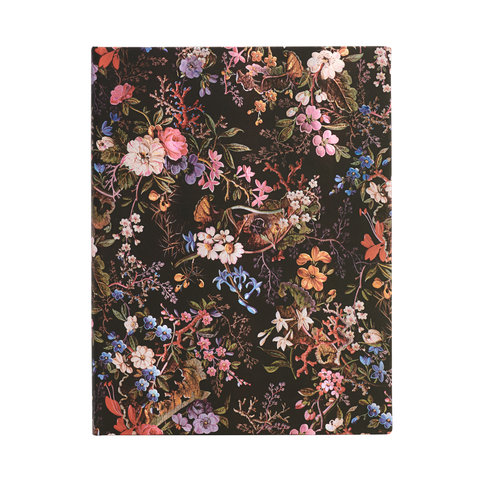 Floralia, William Kilburn, Ultra, Address Book, Elastic Band Closure, 144 Pg, 120 GSM