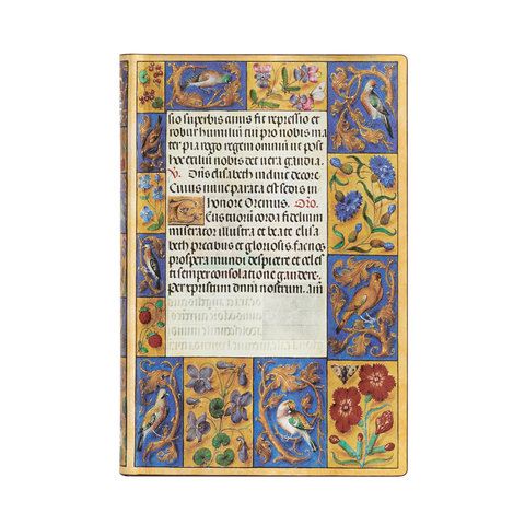 Spinola Hours, Ancient Illumination, Softcover Flexi, Mini, Lined, Elastic Band Closure, 208 Pg, 80 GSM