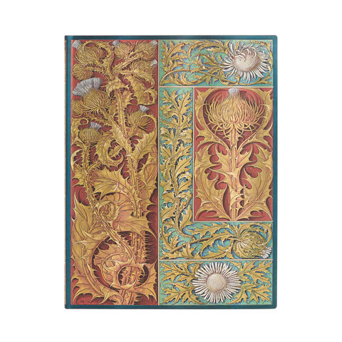 Wild Thistle, Vox Botanica, Softcover Flexi, Ultra, Lined, Elastic Band Closure, 176 Pg, 100 GSM