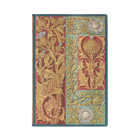 Wild Thistle, Vox Botanica, Softcover Flexi, Mini, Lined, Elastic Band Closure, 208 Pg, 80 GSM