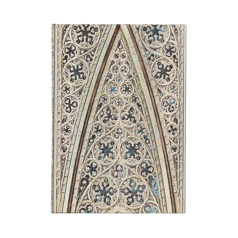 Vault of the Milan Cathedral, Duomo di Milano, Hardcover Journals, Midi, Unlined, Wrap, 144 Pg, 120 GSM
