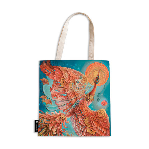 Firebird, Birds of Happiness, Canvas Bags, Canvas Bag