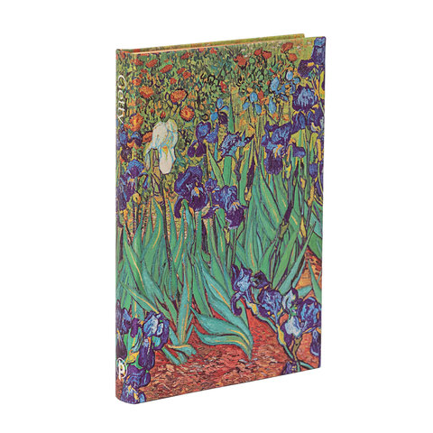 Van Gogh's Irises Mini Lined Hardcover Journal, 176pg, 85GSM, The J. Paul Getty Museum Collection by Paperblanks (Van Gogh's Irises)