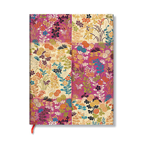 Japanese Kimono, Kara-ori Pink, Softcover Flexi, Midi, LIN