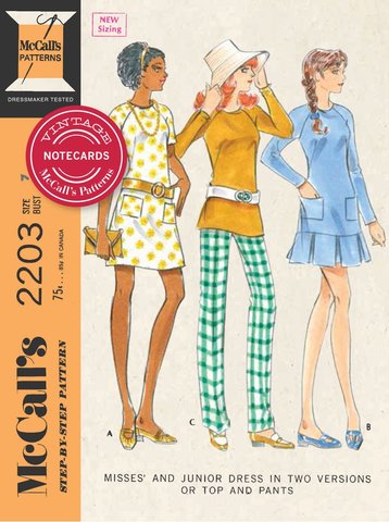 Vintage McCall's Patterns Notecards