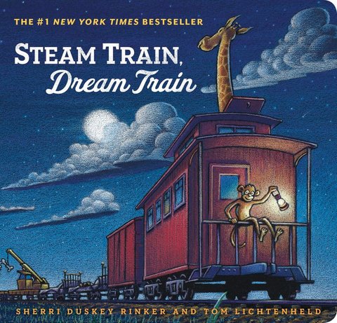 Steam Train, Dream Train (Books for Young Children, Family Read Aloud Books, Children's Train Books, Bedtime Stories)