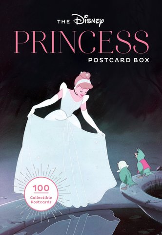 Disney Princess Postcard Box (Disney Princess Art, Disney Collectables, Disney Postcards)