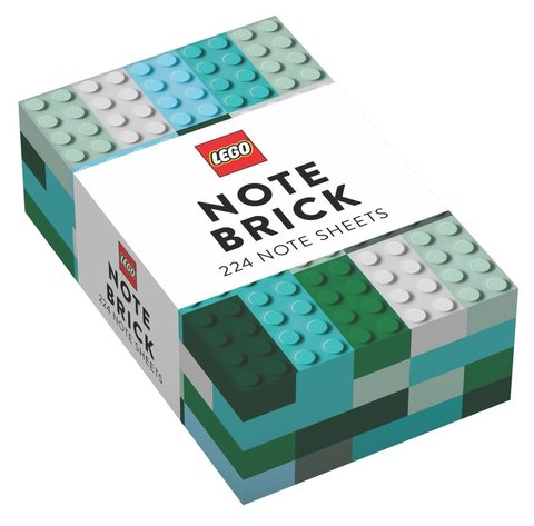 LEGO(TM) Note Brick (Blue-Green)