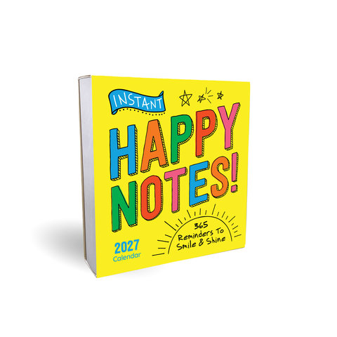2027 Instant Happy Notes Boxed Calendar