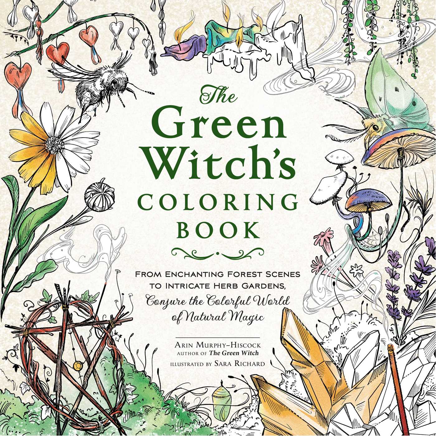 Green Witch's Coloring Book, The