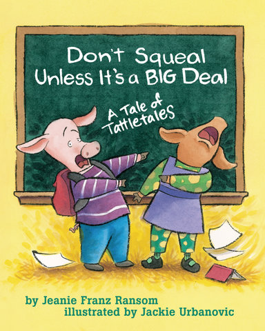 Don't Squeal Unless It's a Big Deal