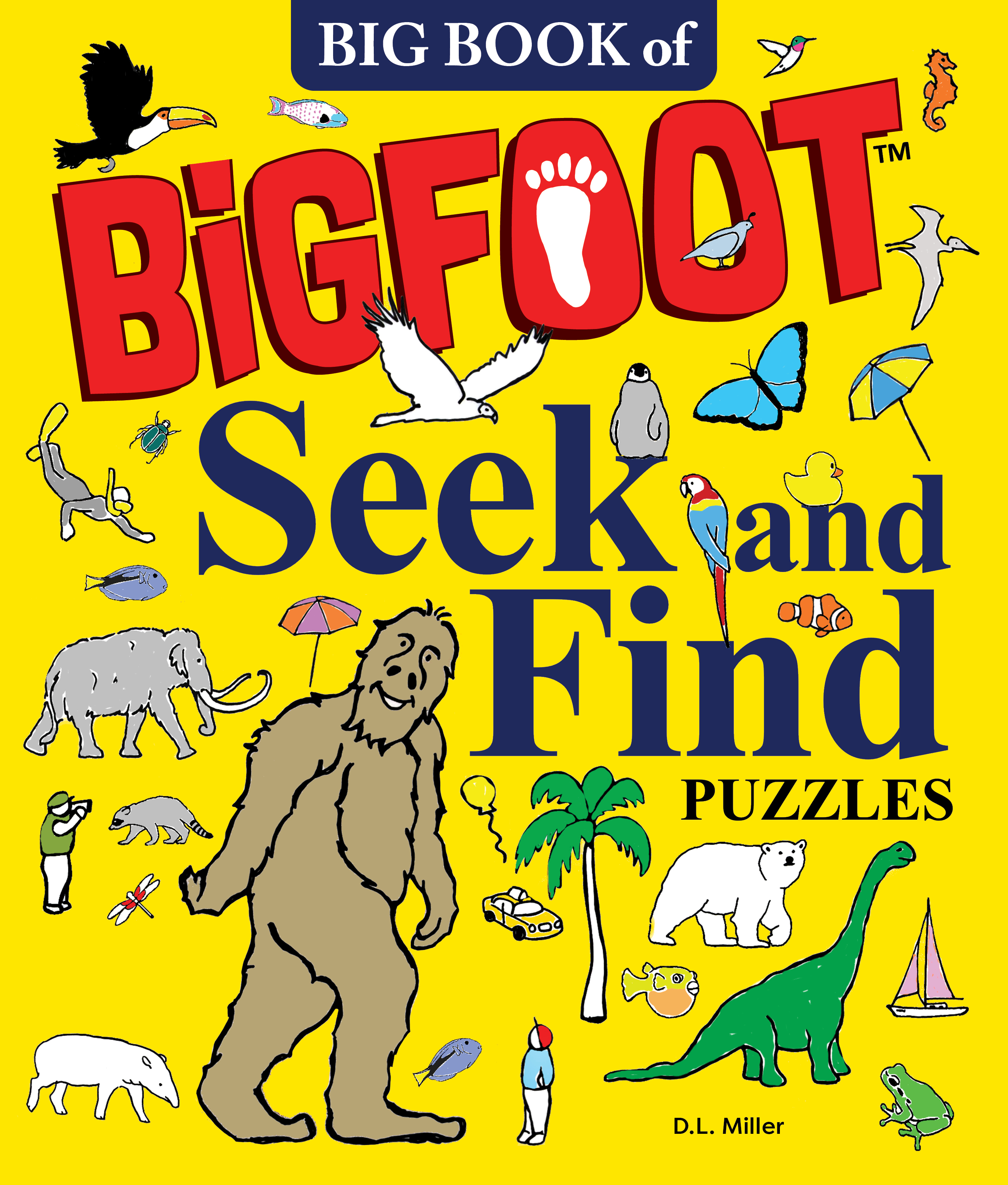 Big Book of BigFoot Seek and Find Puzzles