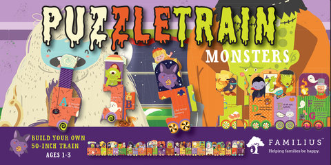 PuzzleTrain: Monsters 26-Piece Puzzle