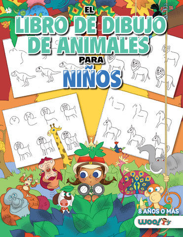 El  Libro de Dibujo de Animales Para Ninos