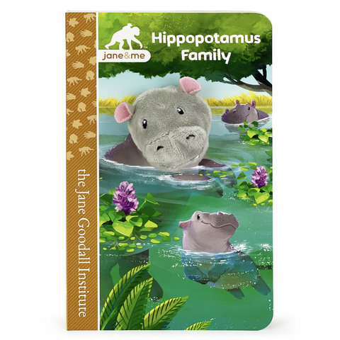 Jane & Me Hippopotamus Family (The Jane Goodall Institute)