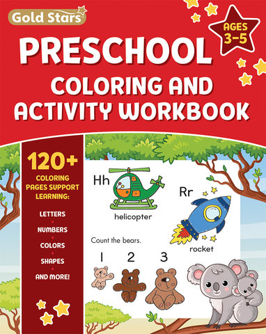 Preschool Coloring and Activity Workbook