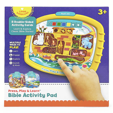 Bible Stories Early Learning Activity Pad