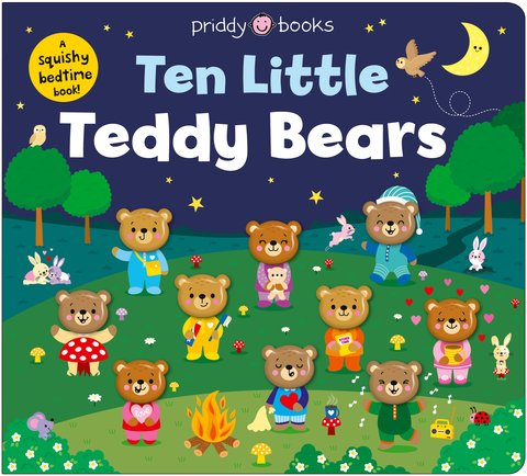 Ten Little Teddy Bears (Little Squishies)