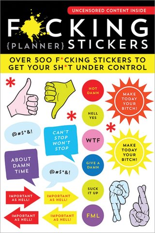 F*cking Planner Stickers