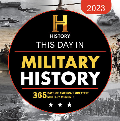 2023 History Channel This Day in Military History Boxed Calendar