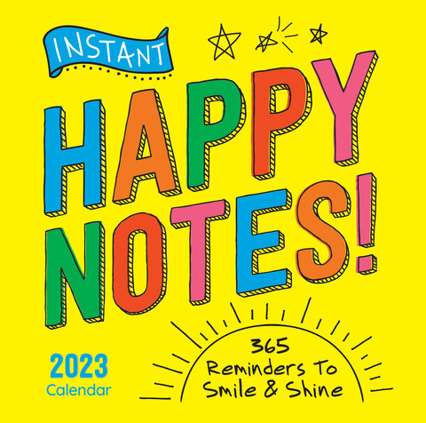 2023 Instant Happy Notes Boxed Calendar