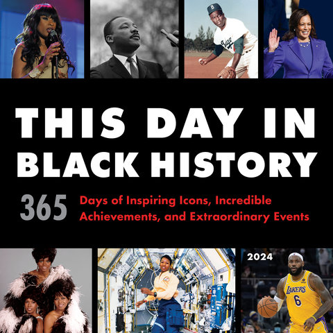 2024 This Day in Black History Wall Calendar