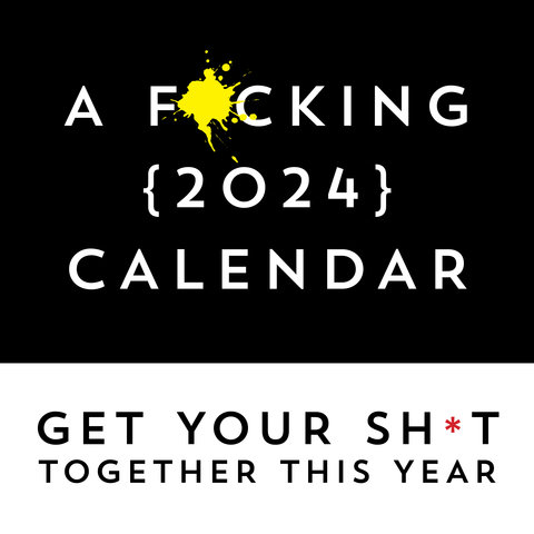 A F*cking 2024 Wall Calendar