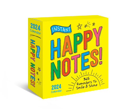 2024 Instant Happy Notes Boxed Calendar