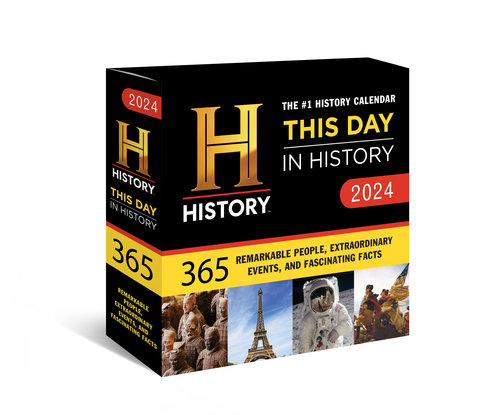 2024 History Channel This Day in History Boxed Calendar