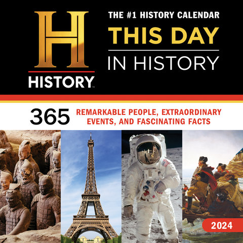 2024 History Channel This Day in History Wall Calendar