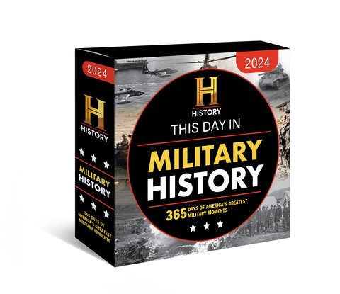 2024 History Channel This Day in Military History Boxed Calendar