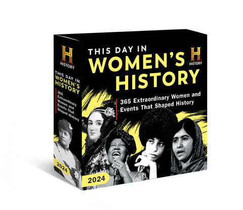 2024 History Channel This Day in Women's History Boxed Calendar