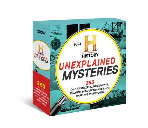 2024 History Channel Unexplained Mysteries Boxed Calendar