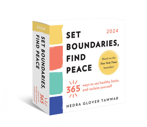 2024 Set Boundaries, Find Peace Boxed Calendar