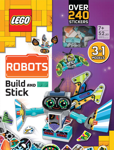 LEGO(R) Books. Build and Stick: Robots