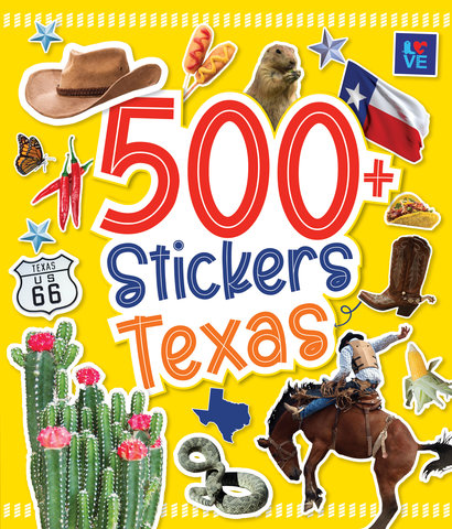 500 Stickers: Texas