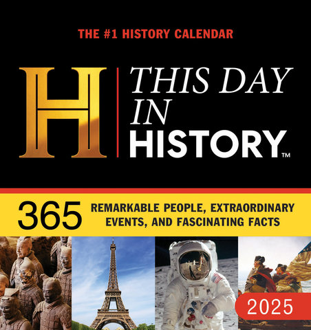 2025 History Channel This Day in History Boxed Calendar