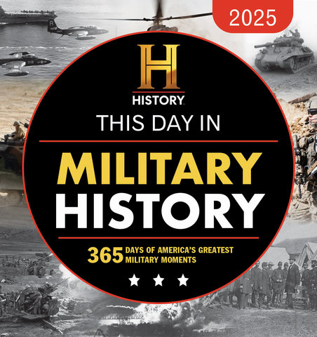 2025 History Channel This Day in Military History Boxed Calendar