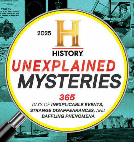 2025 History Channel Unexplained Mysteries Boxed Calendar
