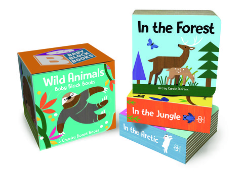 Baby Block Books: Wild Animals
