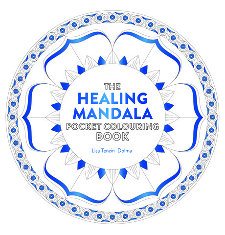 Healing Mandala Pocket Coloring Book