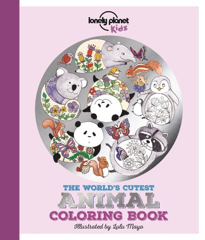 Kids The World's Cutest Animal Coloring Book 1