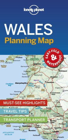 Lonely Planet Wales Planning Map 1