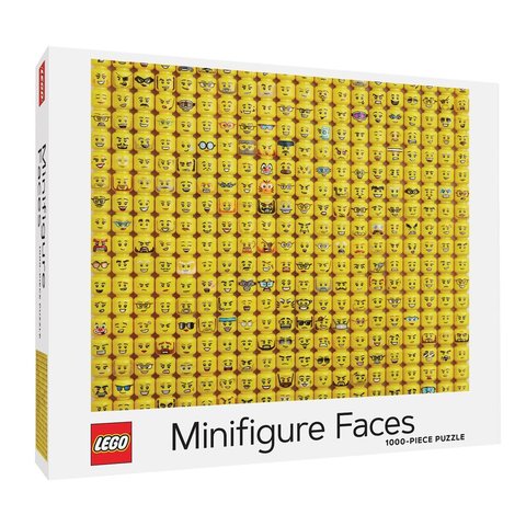 LEGO Minifigure Faces 1000Piece Puzzle
