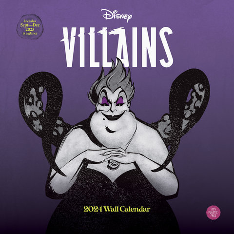 Disney Villains 2024 Wall Calendar