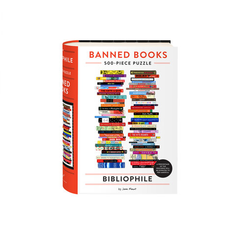 Bibliophile Banned Books 500-Piece Puzzle
